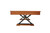 Playcraft Santa Fe Slate Pool Table | Cocoa Bean Finish | X Metal Legs