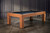 Doc & Holliday Parsons Pool Table in Rustic White Oak