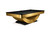 Doc & Holliday Poshy Slate Pool Table - Reverse Rainbow Edition - Brushed Gold - view 3 of 14