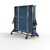 BERLIN PRO OUTDOOR TABLE TENNIS TABLE 4-PLAYER BUNDLE