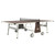 KONA OUTDOOR TABLE TENNIS TABLE 4-PLAYER BUNDLE