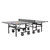 PACIFICA GRAY OUTDOOR TABLE TENNIS TABLE - 4-PLAYER BUNDLE