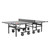PACIFICA GRAY OUTDOOR TABLE TENNIS TABLE - 4-PLAYER BUNDLE