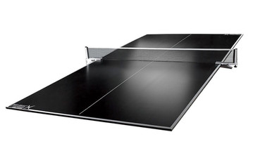 all black ping pong table