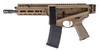 PSA Jakl 300 BLK 8.5" Pistol w/Triangle Brace - FDE