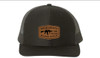 SBR Woven Sticker Patch Hat Black