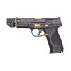 S&W M&P9 Metal Comped Talo Exclusive - Black and Gold