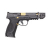 S&W M&P9 Metal Comped Talo Exclusive - Black and Gold