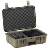 C1, 22" 3 Pistol + Range bag #288, Pre-Cut Foam - Tan