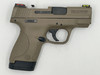 Smith&Wesson Shield Fiber sights FDE Dot cut