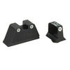 Trijicon Bright & Tough Suppressor  Sights - Glock Large Frame Green 3 Dot