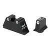 Trijicon Bright & Tough Suppressor  Sights - Glock Large Frame Green 3 Dot Trijicon Bright & Tough Suppressor  Sights - Glock Large Frame Green 3 Dot