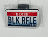 Boise Black Rifle Idaho License Plate PVC Patch