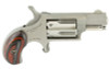 NAA Mini Revolver 22LR SS Red/Black Wood Grip NAA Mini Revolver 22LR SS Red/Black Wood Grip