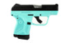 Ruger LCP II 22LR Black Slide w/Turquoise Frame