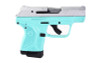 Ruger LCP II 22LR Silver Slide w/Turquoise Frame