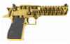 Magnum Research Desert Eagle MK19  6" .357 Gold w/Tiger Stripes