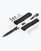 Benchmade Om OTF DLC Blade - Black Aluminum Benchmade Om OTF DLC Blade - Black Aluminum