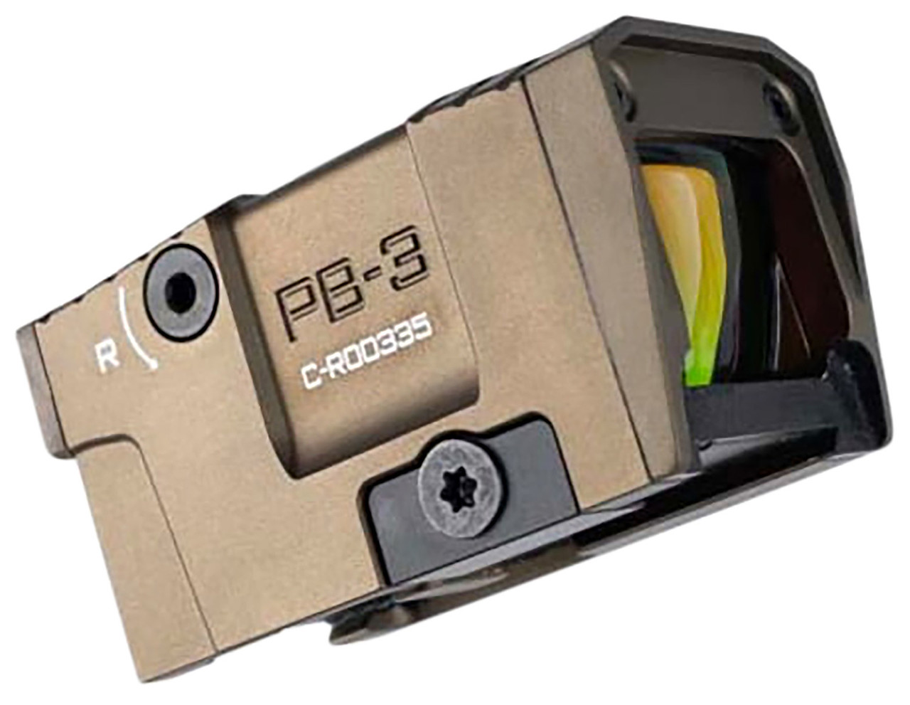 Lead & Steel Pandora PB3, 3 MOA FDE Shop Black Rifle