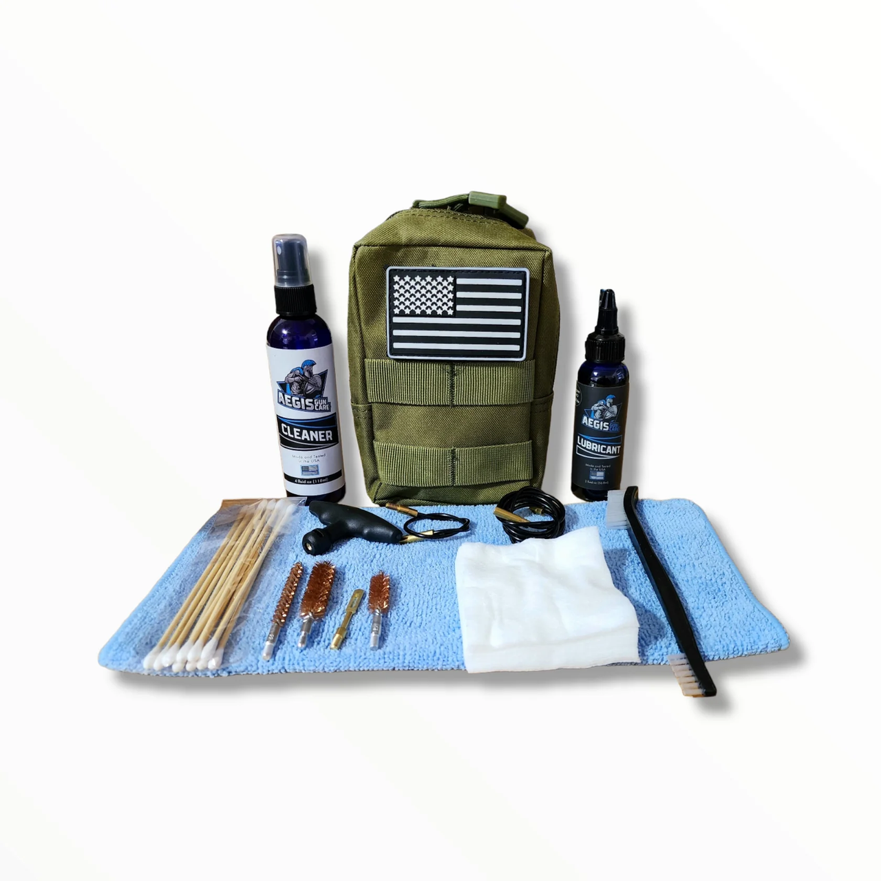 Aegis Field Cleaning Kit OD Green Shop Black Rifle
