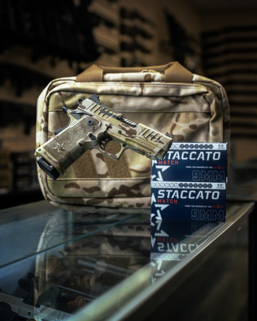 STACCATO CS, Inline Top Port, Arid Multicam - LBE Custom