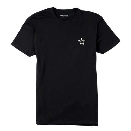 Staccato Desert Badge XL Black Tee