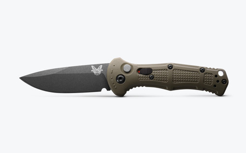 Benchmade 9570BK-1 Mini Claymore Auto Knife Grivory OD Green (3" Black) Benchmade 9570BK-1 Mini Claymore Auto Knife Grivory OD Green (3" Black)