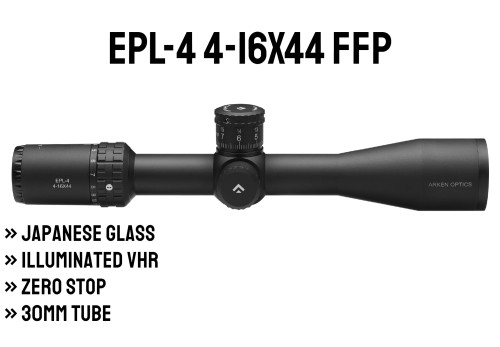 Arken EPL4 4-16x44 MIL VHR Reticle Arken EPL4 4-16x44 MIL VHR Reticle
