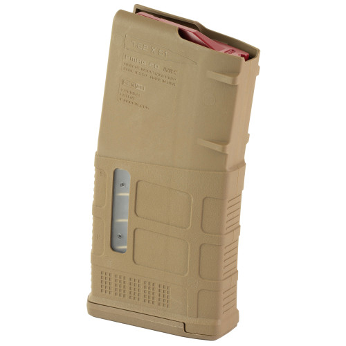 Magpul PMAG 20 Window LR/SR GEN M3 FDE Magpul PMAG 20 Window LR/SR GEN M3 FDE