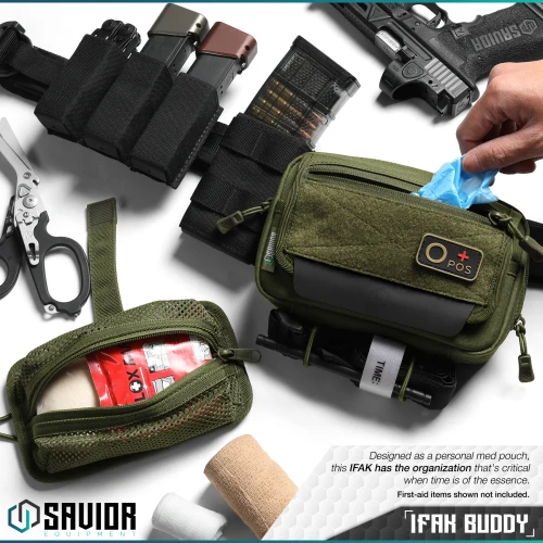 Savior Equipment IFAK Buddy, Medical Pouch - ODG