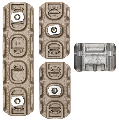 Strike Industries NGSW Wire Management Kit - Tan