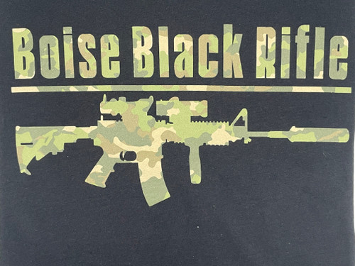Black Rifle Gear OG Camo Logo Shirt Boise - Small