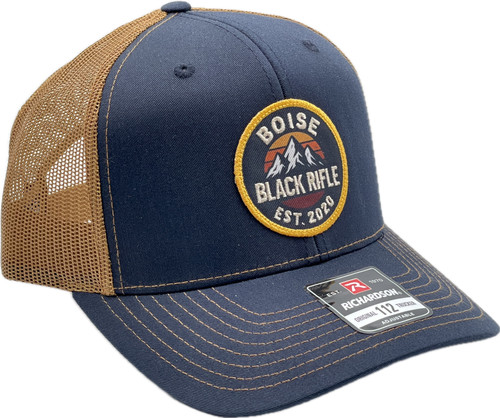 Black Rifle Gear Sunset Mtn. Boise, Navy/Carmel Hat