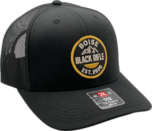 Black Rifle Gear Vintage Mtn. Boise, Black/Black Hat