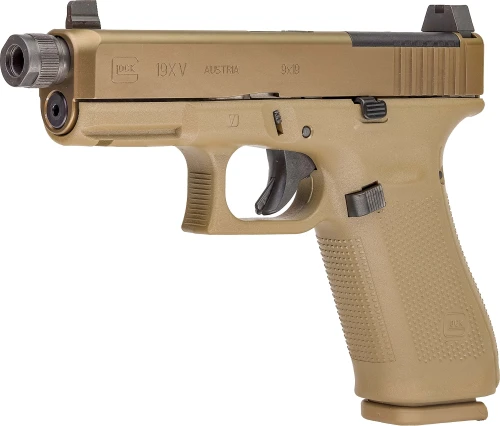 Glock 19X V MOS Threaded Barrel