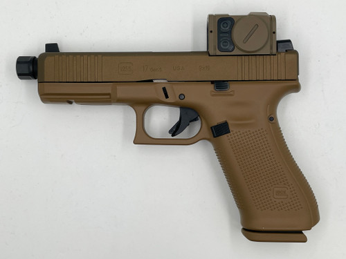 Glock 17 Gen5 w/ACRO, Threaded Barrel - FDE