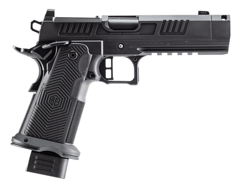 Alpha Foxtrot Romulus 4.25" Comp. (1)17rd,(1)20rd - DLC Black