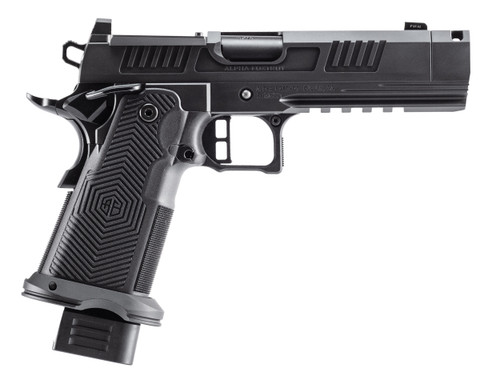 Alpha Foxtrot Romulus 4.25" Comp. (1)17rd,(1)20rd - DLC Black