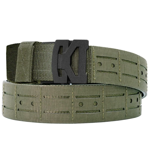 Kore Essentials Laser Cut Battle Belt B2 Buckle - Ranger Green