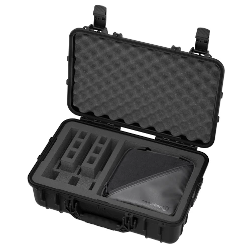 C1, 22" 3 Pistol + Range bag #288, Pre-Cut Foam - Black