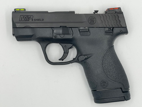 Smith&Wesson Shield with Fiber sights and dot cut BLK
