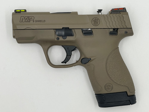 Smith&Wesson Shield Fiber sights FDE Dot cut