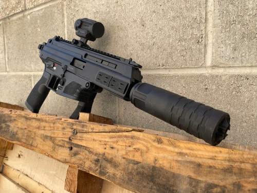 Springfield Kuna w/A3 Brace, ARO red dot, JK Pro-Kor 9k