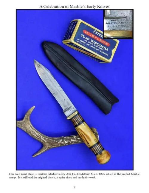 A Celebration of Early Marble's Knives by Mike Silvey