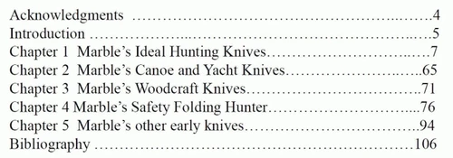 A Celebration of Early Marble's Knives by Mike Silvey