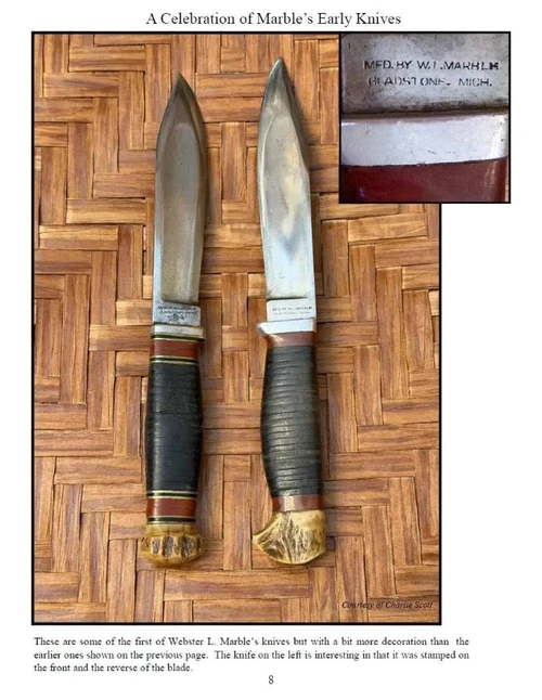 A Celebration of Early Marble's Knives by Mike Silvey