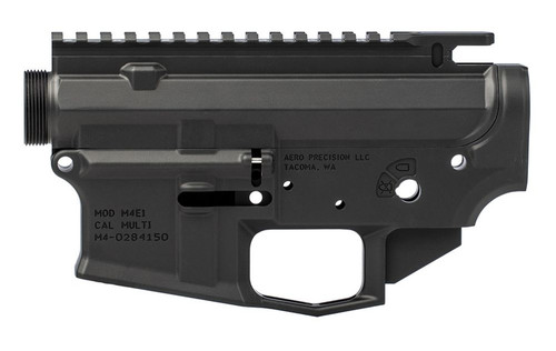 Aero Precision M4E1 Threaded Assembled Receiver Set, No Forward Assist Aero Precision M4E1 Threaded Assembled Receiver Set, No Forward Assist