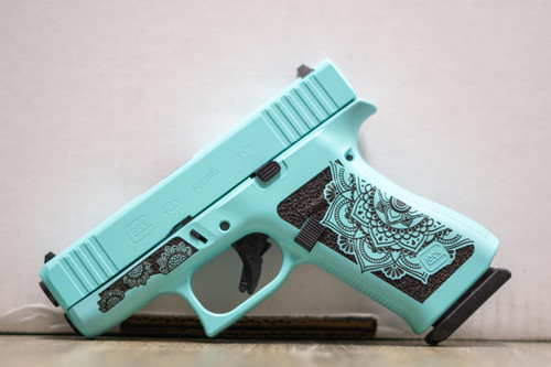 Glock 43X Mandala Robins Egg Glock 43X Mandala Robins Egg