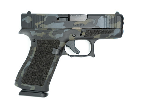 Glock 43x Camo w/Laser Stippling