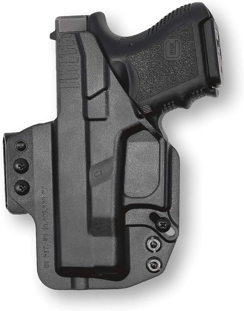 Sweat Guard
Bravo Concealment Holsters come standard with a semi-full sweat guard to keep your clothing and bare skin in tact from gun slide discomfort. It also serves as a guide when re-holstering your firearm. Sweat Guard
Bravo Concealment Holsters come standard with a semi-full sweat guard to keep your clothing and bare skin in tact from gun slide discomfort. It also serves as a guide when re-holstering your firearm.